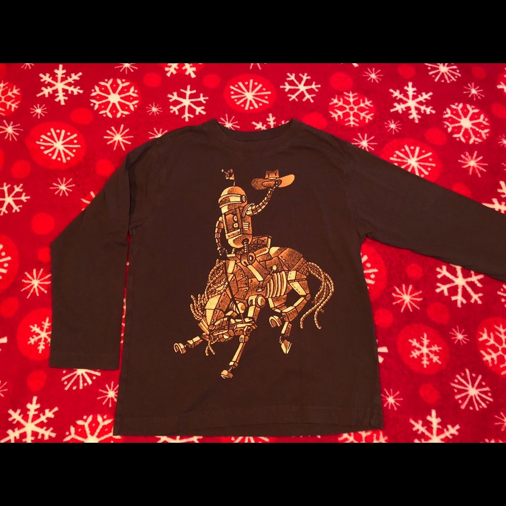 Boys long sleeve shirt by crazy 8 size 7/8